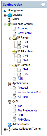 CySight ipv4 & ipv6 business interface vlan location grouping